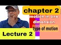  Chapter 2||Type of motion||Motion in one dimension#11th #physics 