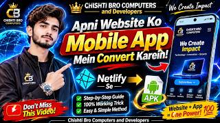 How to Convert Any Website into an Android App And how to publish your website Free| Website to APK 