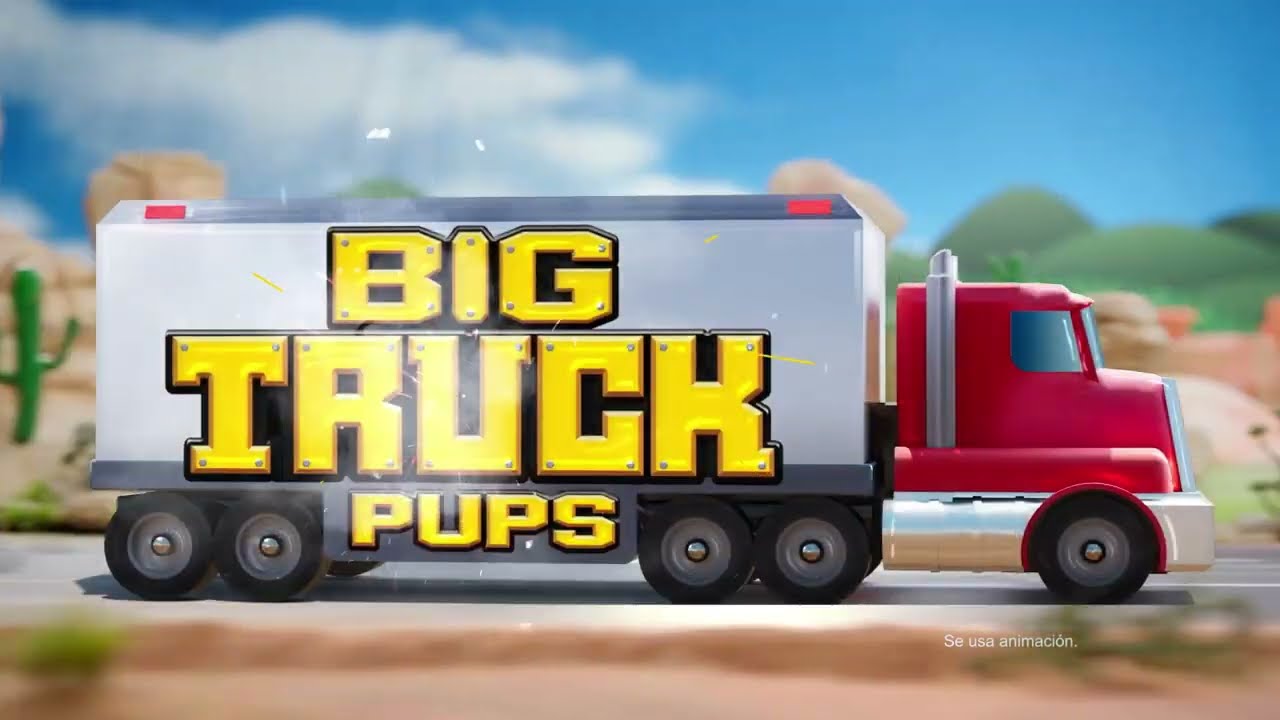 Mega Camion Ruben Big Truck Pups La Pat'Patrouille