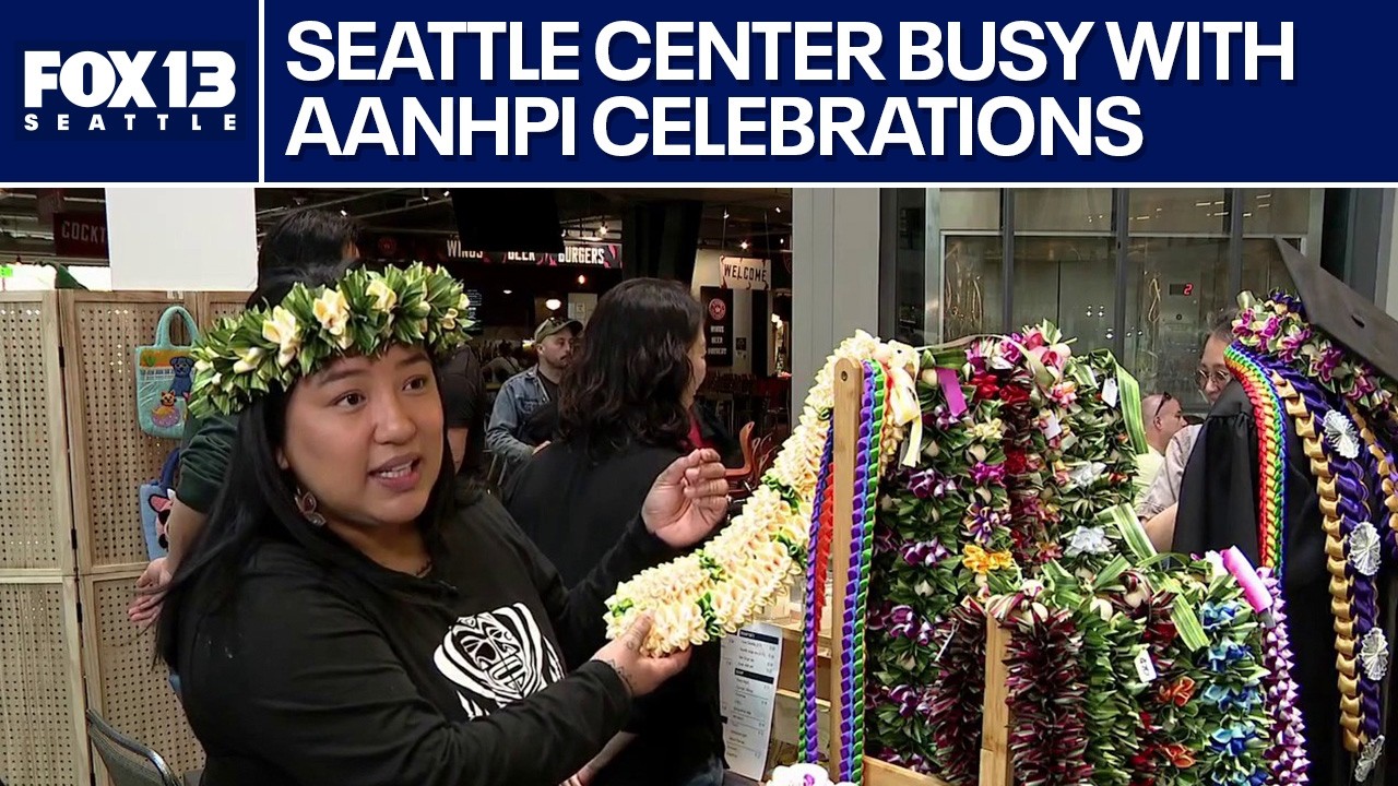 Seattle Center busy with AANHPI celebrations | FOX 13 Seattle - YouTube