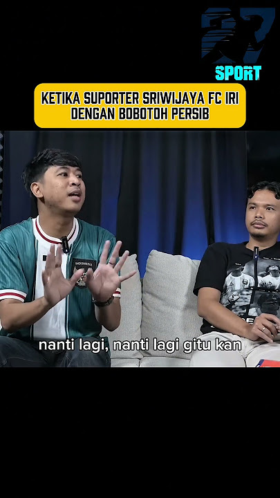 Ketika suporter Sriwijaya FC iri dengan Bobotoh Persib #sriwijayafc #bobotoh #persib