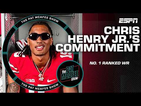 🚨 Chris Henry Jr. announces his commitment to... 🚨 | The Pat McAfee Show