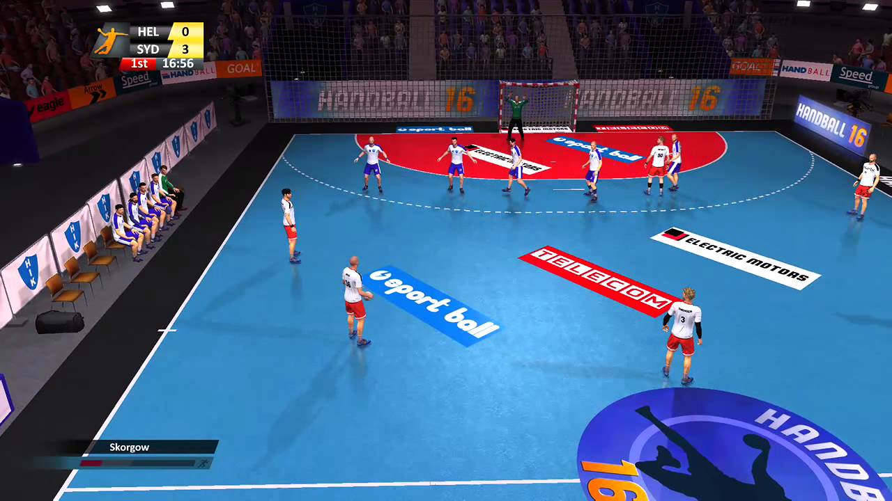 Handball 16 - 7m ,gameplay (xbox one) - YouTube