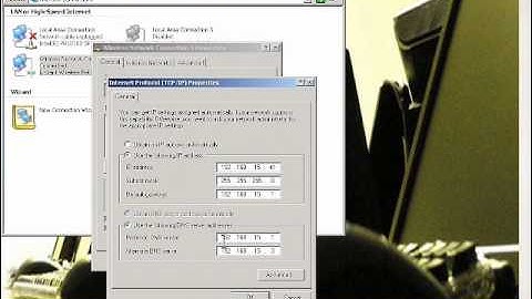 Windows XP Networking- TCPIP Settings- A brief introduction