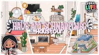 NEUES HAUS IN TOCA EINRICHTEN ✨ *AESTHETIC HAUSTOUR* | HAUS AM SCHNABELWEG IN TOCA LIFE WORLD 🏠