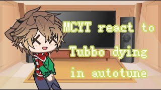 MCYT react to Tubbo dying in Autotune ||DSMP||  {Tubbo}