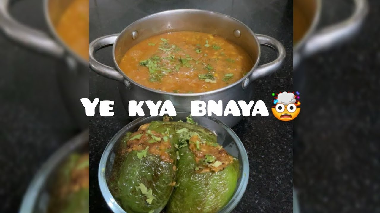 Aaj Dinner Mein Kuch Khaas🤍|Ye Bharwa Shimla Mirch sabka Dil Jeet legi😍