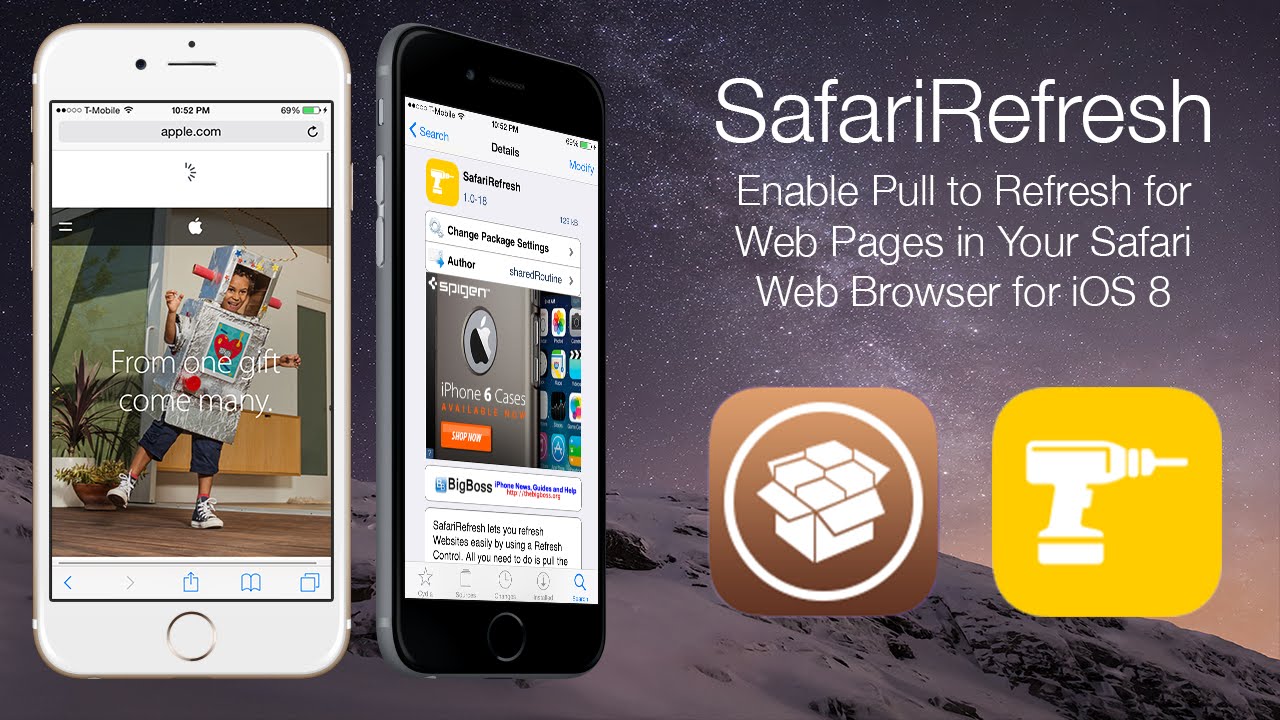 refresh safari browser ipad