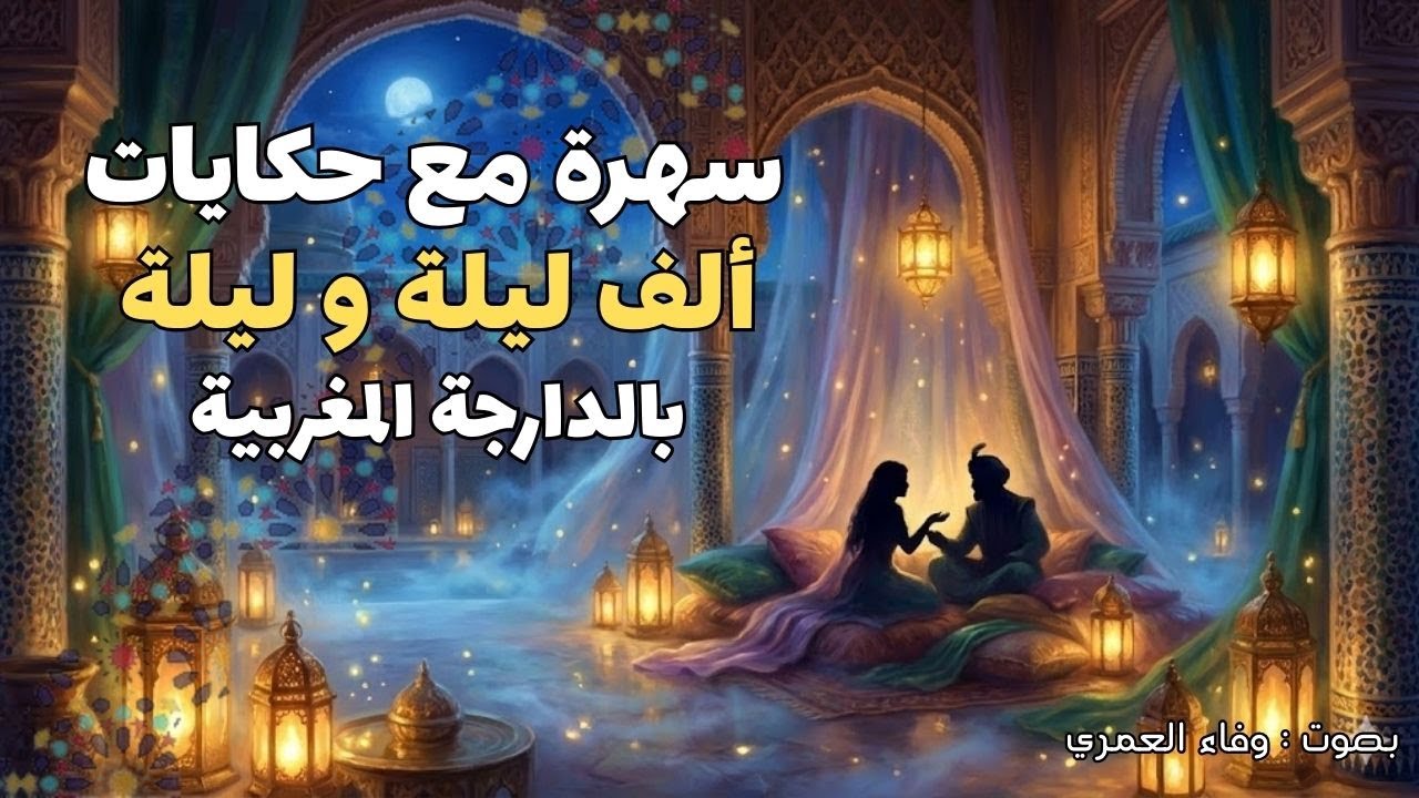 سهرة 6 ساعات في عالم ألف ليلة و ليلة  شهرزاد تحكي لشهريار بالدارجة المغربية التراثية