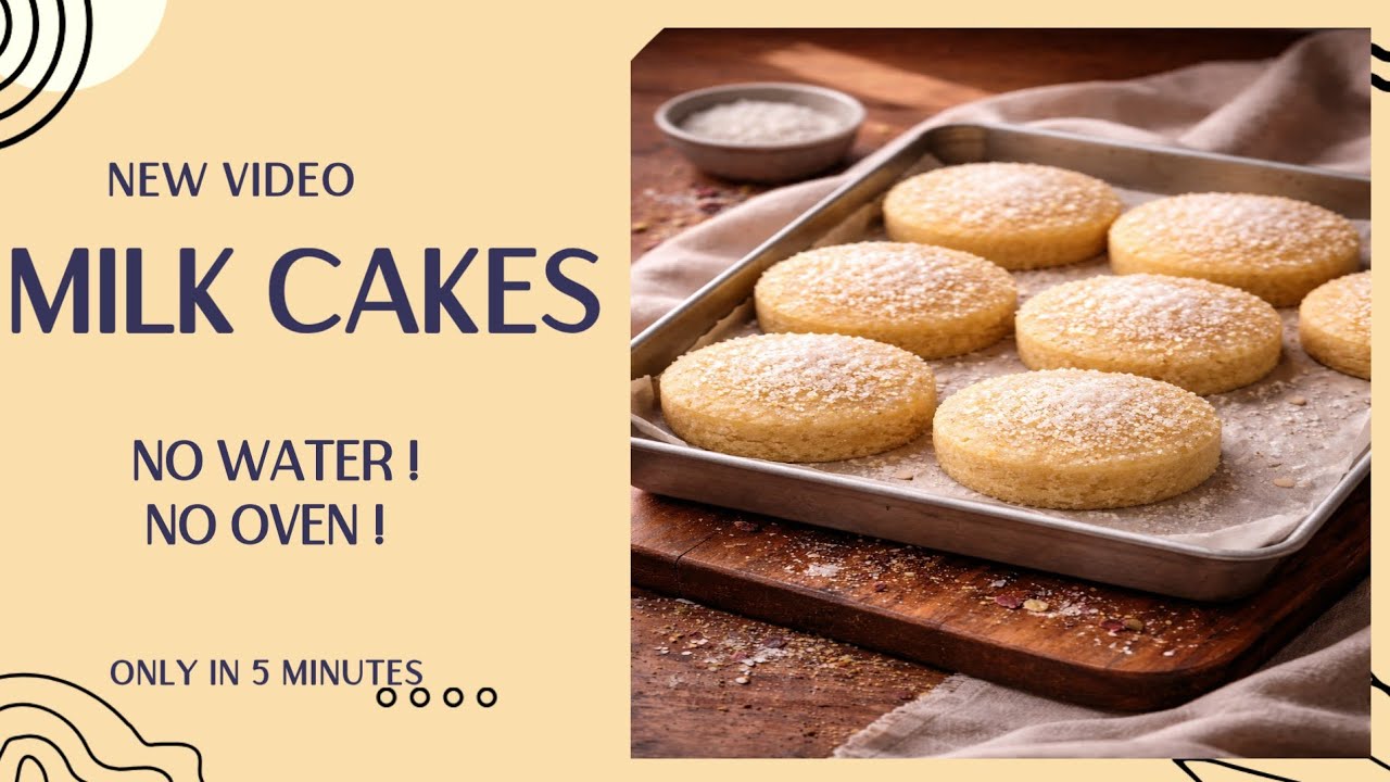 Easy Milk Cake Step-by-Step | Bakery Style at Home