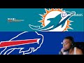 Dolphins V Bills Reaction | WEEK 17 // NFL 2020 Season