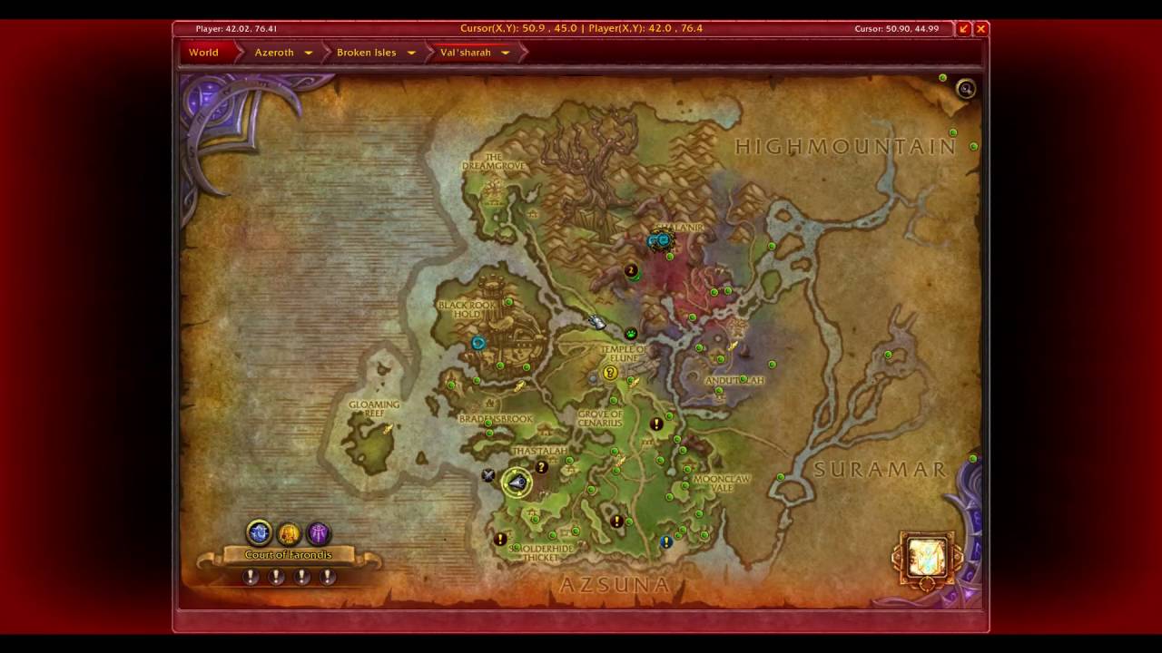 DANGER Malisandra WoW Val'sharah - YouTube