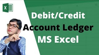 How to make debit  and credit sheet in excel