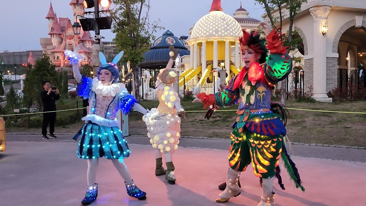 20250513 로티스 매직포레스트 퍼레이드(롯데월드 어드벤처 부산 퍼레이드)_2부 동물캐릭터