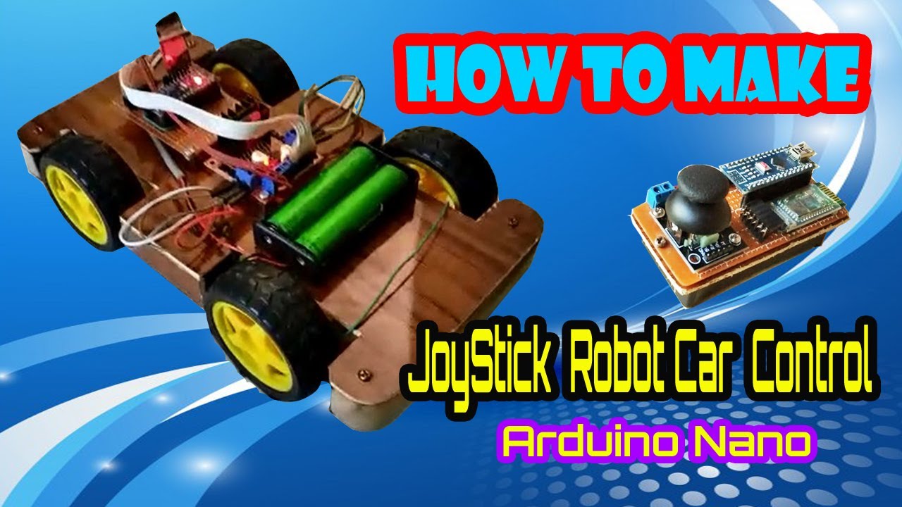 Cara membuat  Joystick bluetooth Control CAR dengan  Arduino  