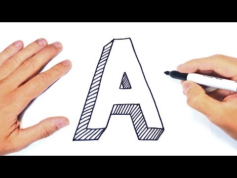 Video: Cómo Dibujar Una Letra