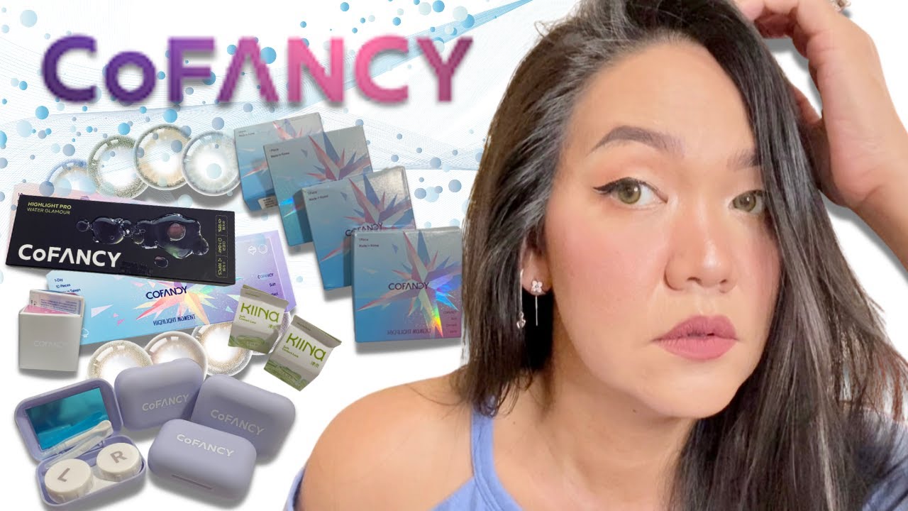 CoFANCY 👀CONTACT LENSES COLLAB | UNBOXING + REVIEW | AFFORDABLE | HIGHLY RECOMENDED