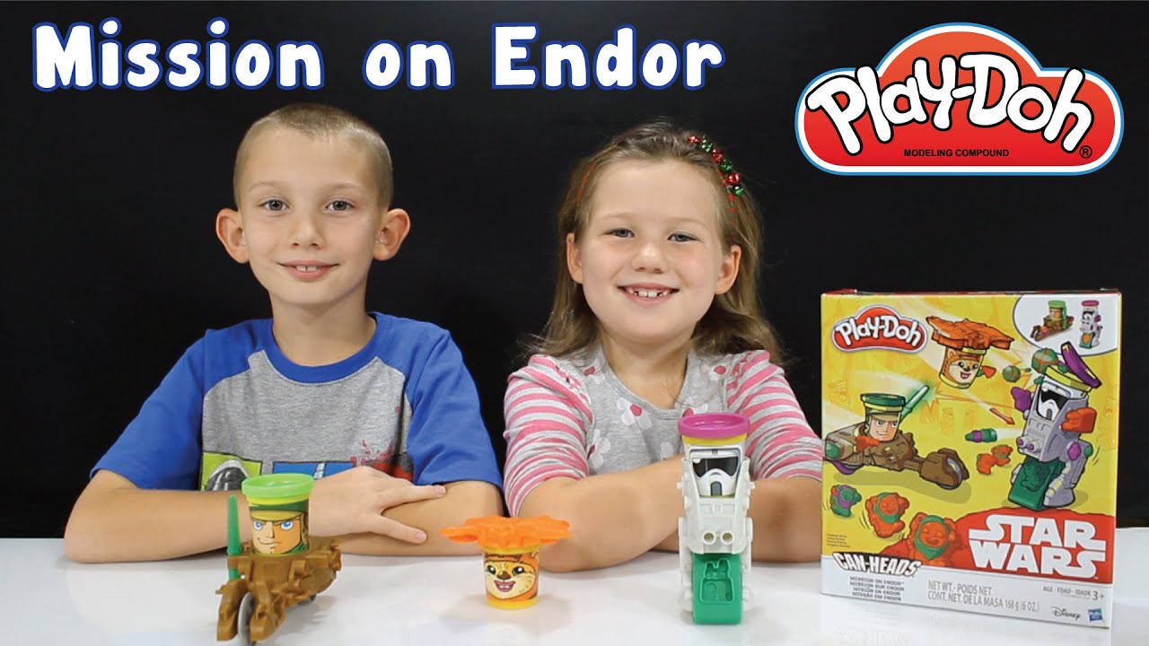 Play-Doh Star Wars Can-Heads: Mission On Endor