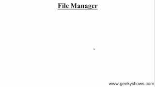 12 File Manager In Database Management System Hindi Youtube