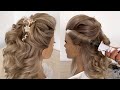 Half up hairstyle. Hairstyle tutorial