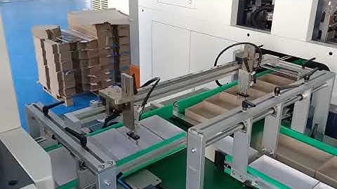 PBS 900A Fully Automatic Double Channel Rigid Box Making Line