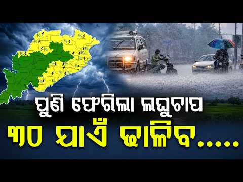 ପୁଣି ଫେରିଲା ଲଘୁଚାପ | Odisha Weather | RainAlert | LowPressure | Odisha Rains | Argus News