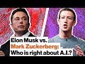  Theoretical Physicist Michio Kaku : Who is right about A.I.: Mark Zuckerberg or Elon Musk?