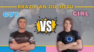 Submission only Jiu-Jitsu match | GIRL vs. GUY (PART 3)