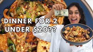 $20 GROCERY CHALLENGE | healthy, balanced meal under $20 under 20 minutes