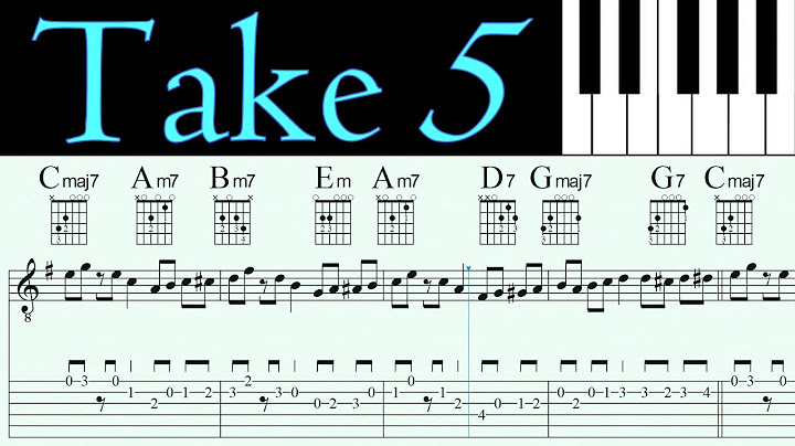 Take Five Acoustic version - Acoustic performance video thumbnail