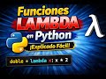 Funciones lambda en Python explicadas fácil