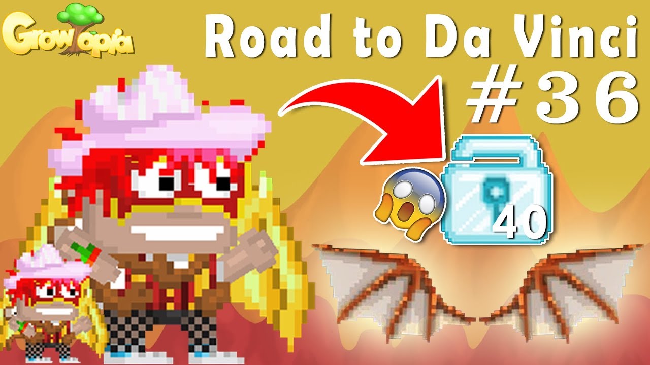 Growtopia | Road to Da vinci Wing #36 | Collecting 40 DL from RSP & SSP!