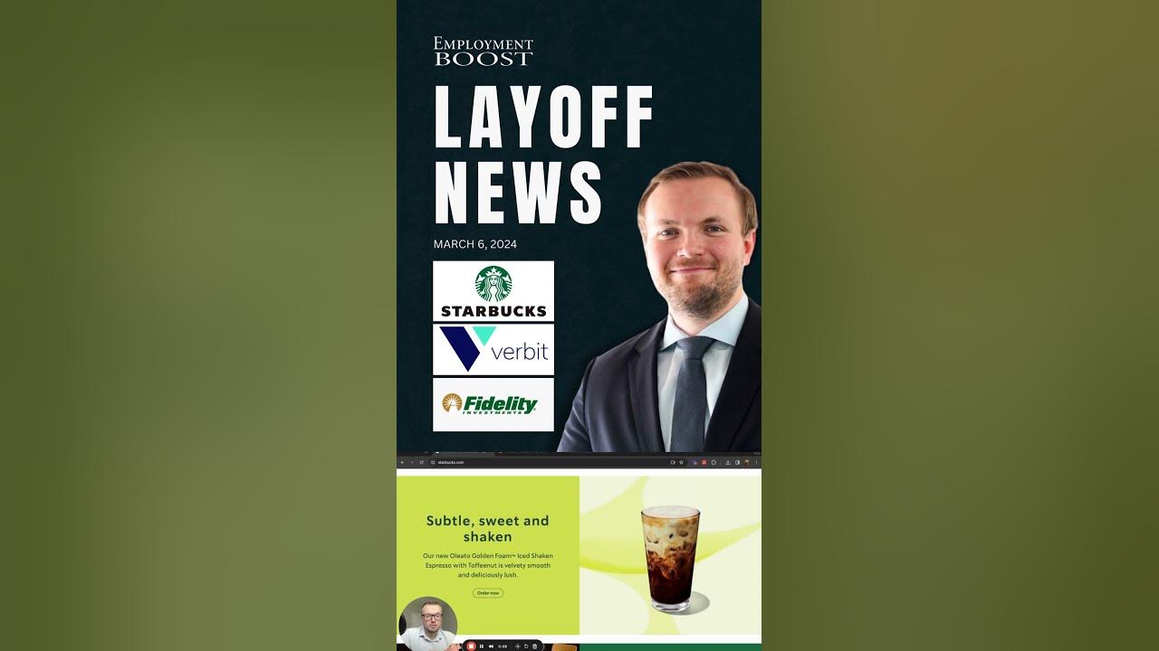 LAYOFF NEWS Starbucks Cuts 2000 Workers, Fidelity Lays Off 9, and