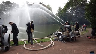 WW2 Fire Brigade in action
As the political climate intensified in Europe during the late 1930s, an Act of Parliament was passed to authorise the formation of a voluntary fire service. The Auxiliary Fire Service (AFS) was formed in January 1938 and fire stations were set up in schools, garages and factories.
A recruitment drive was launched, with over 28,000 firefighters needed to support the Brigades 2,500 officers and firefighters. However, as most young men had joined the army, the AFS welcomed those too old or too young to go to war. It also marked the first time women joined the Brigade. WW2 Fire Brigade in action