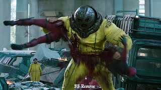 Deadpool Vs Juggernaut Fight in reverse -  Blockbuster Reverse Hd