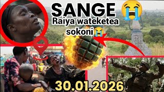 UKWELI WA HABARI YA SANGE//WATU WATEKETEA NA BOMU SOKONI😭ZAIDI YA MBUZI 370 ZAIBIWA NA WAASI😭 