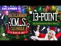 Dec 13: The Backgammon XMAS Calendar (The 13-Point)
