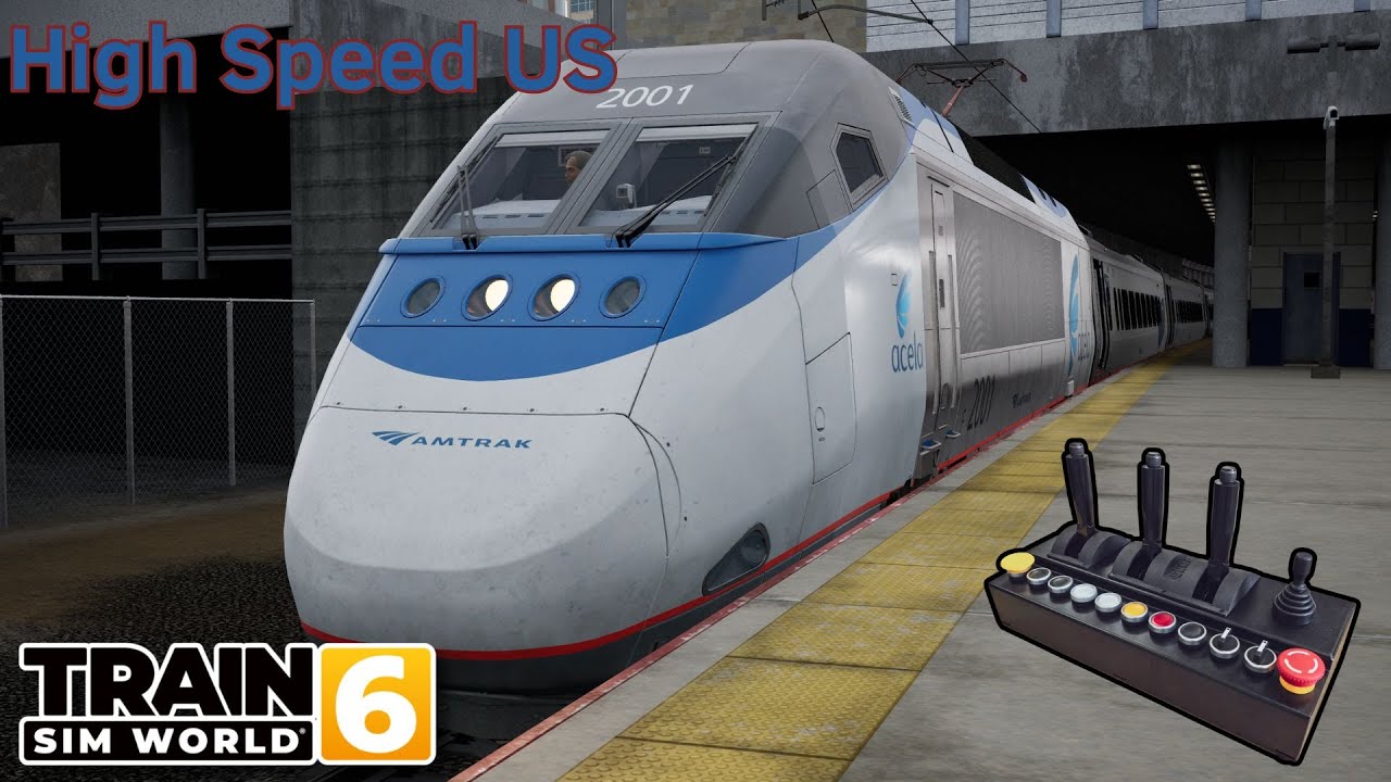 High Speed US ft. TSC-X Controller - NEC: Boston - Providence - Acela ...