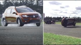 Un Renault Sandero Stepway volcó durante la grabación de un comercial - Autoblog.com.ar screenshot 4