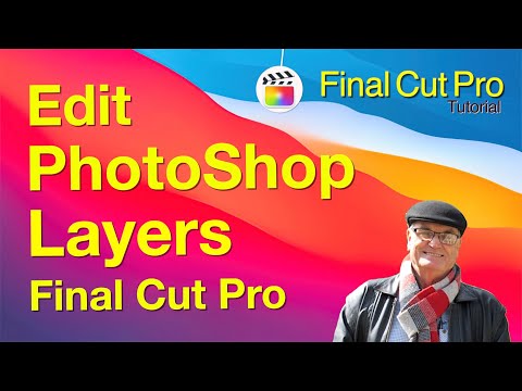Edit Photoshop Layers in Final Cut Pro  training Final Cut Pro 10.5.2