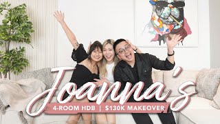 Joanna's 4 Room HDB Resale Makeover | Singapore Home Tour