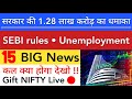 सरकार की बड़ी घोषणा 🔥 SHARE MARKET LATEST NEWS TODAY TOMORROW | STOCK MARKET INDIA