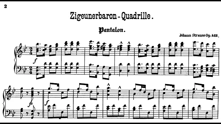 Johann Strauss II: Zigeunerbaron-Qu...  Op.422 (Al...