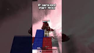 BEST Server for Bedrock PvP... #shorts