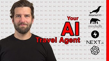 Build an AI Travel Agent with MariaDB, MindsDB, FastAPI, Next.js,  OpenAI + more. Complete TUTORIAL.