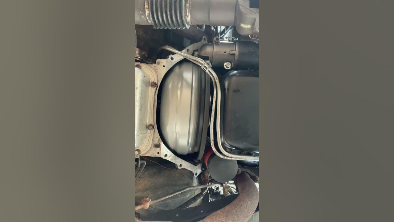 CUCV M1009 New Flexplate and Torque Converter view from inspection