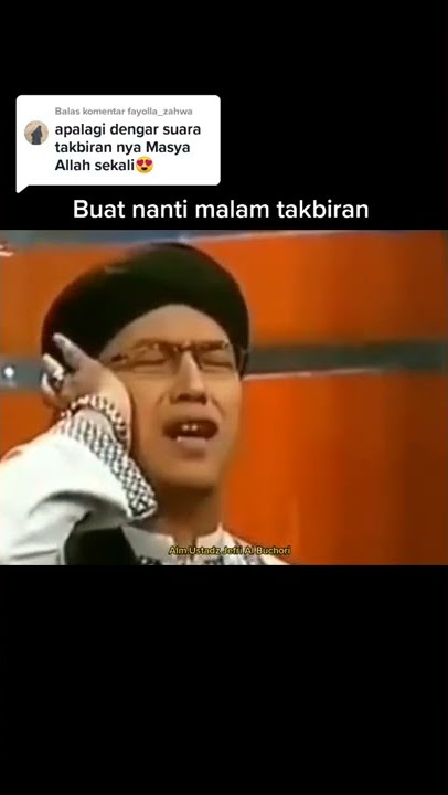Takbir Alm. Ustadz Jefri Al Buchori #ustadzjefrialbuchori
