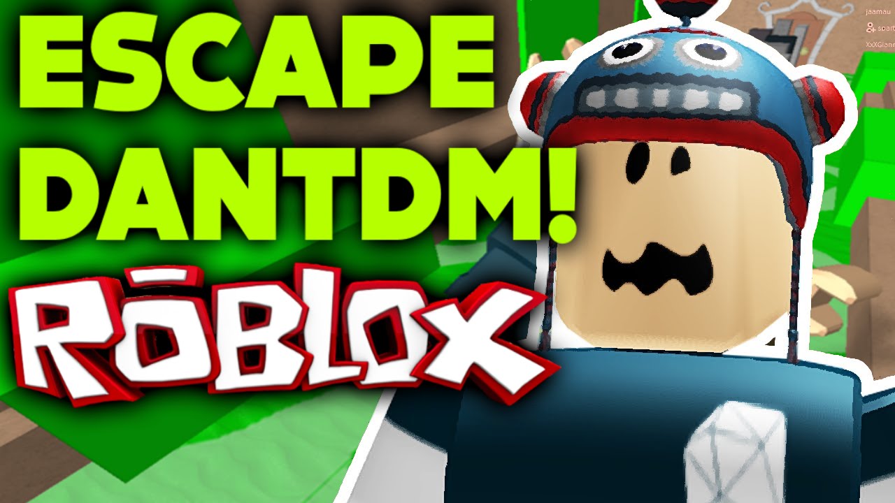 dantdm plays roblox obbys