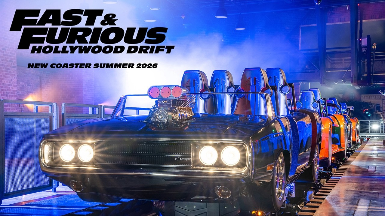 ユニバーサル・スタジオ・ハリウッド新コースター「Fast & Furious