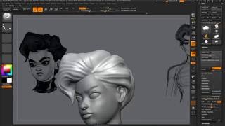 The Making of Athena- Refining Hair